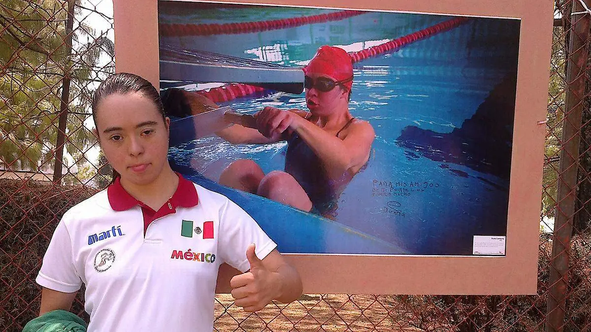 Dunia Camacho, la nadadora mexicana con síndrome de Down ganadora de más de 500 medallas